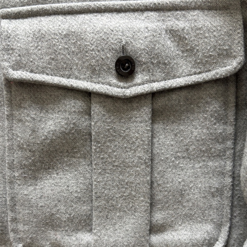 Gray Button-Up Shirt - Picture 3 of 7